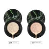 SUNISA Foundation Base Water proof Mushroom Head Air Cushion BB CC Cream Moisturizing Liquid Foundation with Sponge