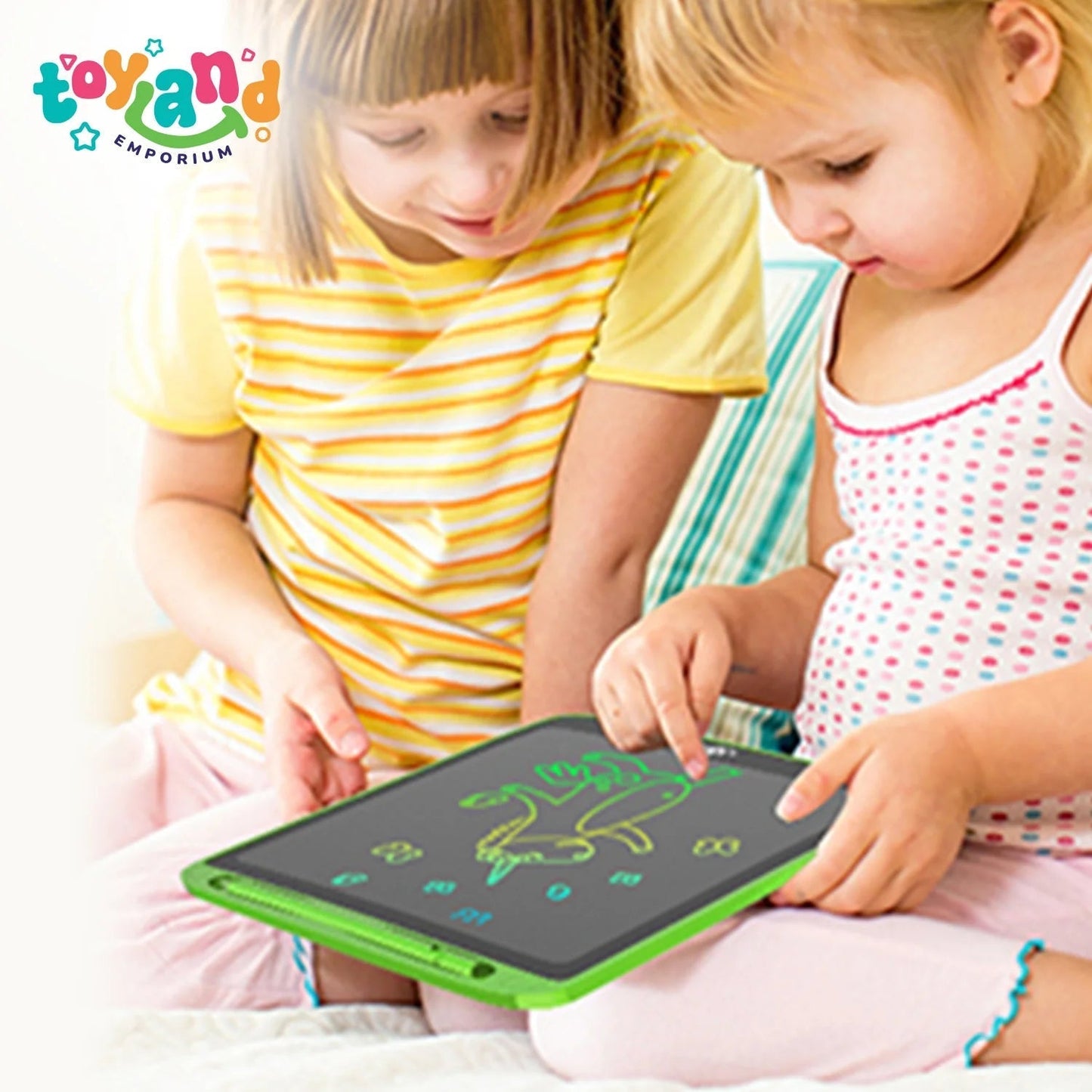 Product details of Toys - Games - 12 Inch Writing Tablet - Toys For Kids - Kids Game - Toys For Girls - Toys For Boys - New Toys For Kids - Kids Toys