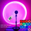 Remote Control RGB Sunset Lamp Projector 16 Colors Changing RGB | Mobile Photography Backgrounds Accessories Lighting Kit Wallpaper